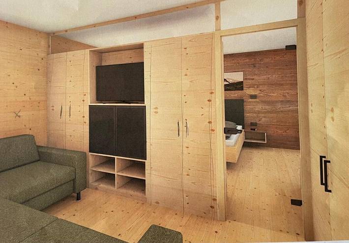 Ferienwohnung für 6 Personen, mit Sauna und Ausblick sowie Garten, mit Haustier in Meransen - 4