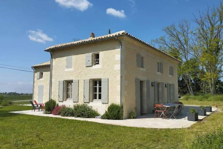 Maison de vacances pour 13 personnes, avec jardin