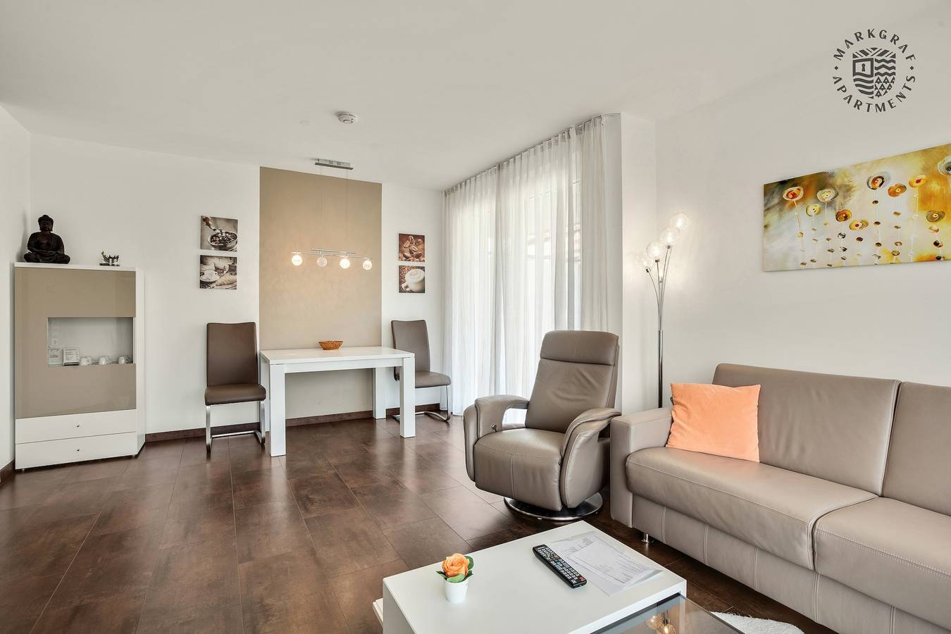 Ganze Wohnung, Apartment 2-05 Greenfee und Gutedel Suite mit Wlan und Außenbereich in Bad Bellingen, Südschwarzwald