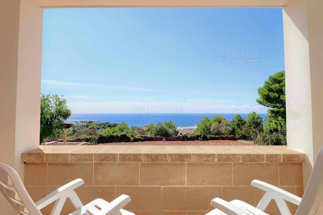 Corbezzolo vista mare in Marina di San Gregorio, Patù