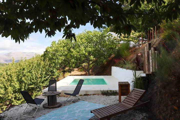 Cabaña de madera para 3 personas, con balcón y jardín en Provincia de Málaga - 3