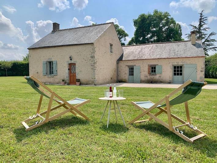 Location de vacances pour 6 personnes, avec Terrasse et Jardin dans Loigny La Bataille