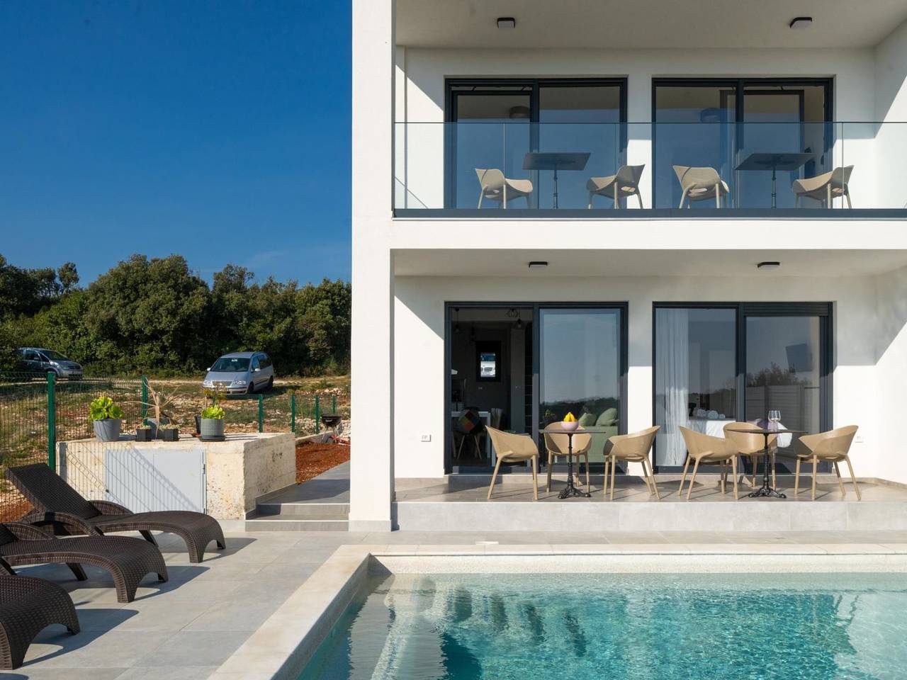 Villa Artec mit Meerblick in Marčana, Südküste Istrien