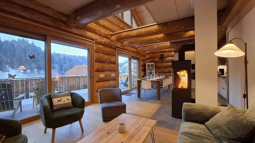 Ferienhaus für 10 Personen, mit Balkon und Terrasse sowie Garten und Sauna im Schwarzwald - 2