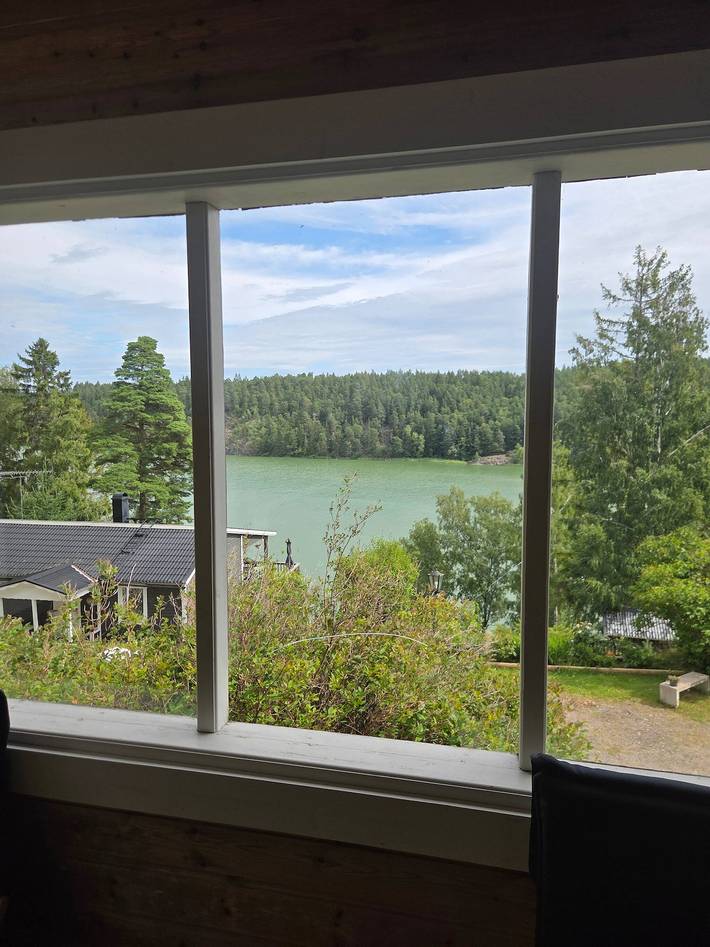 Bålsta Sjöstuga Eigener Pier Seeblick in Habo (Mälaren), Mälaren