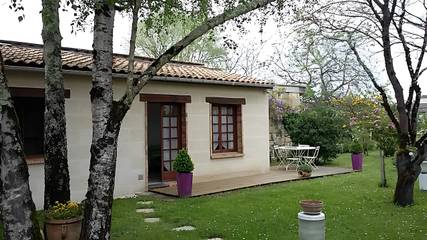 Gîte pour 3 personnes, avec jardin et terrasse à Libourne