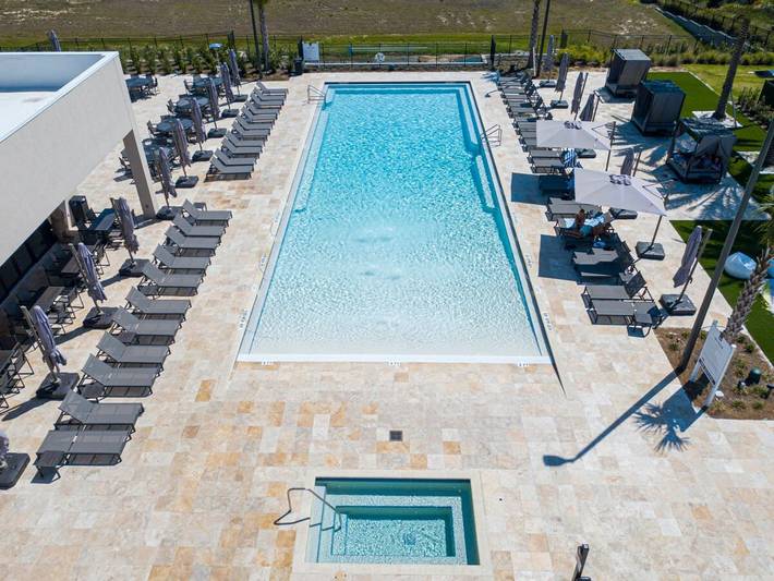 Holiday rental for 10 people, with garden and lake view by Disney World