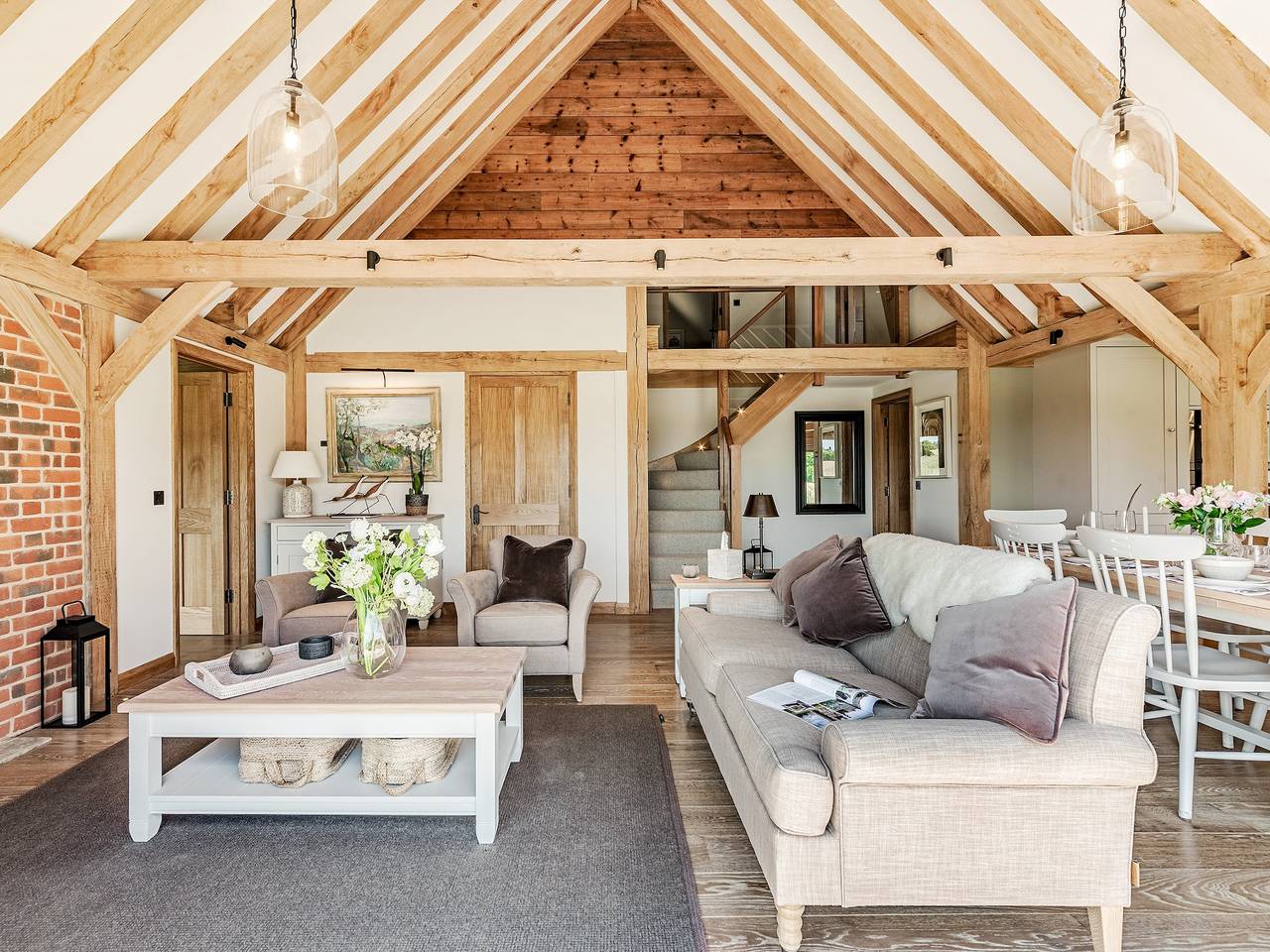 Lovington Barn in Itchen Valley, South Downs