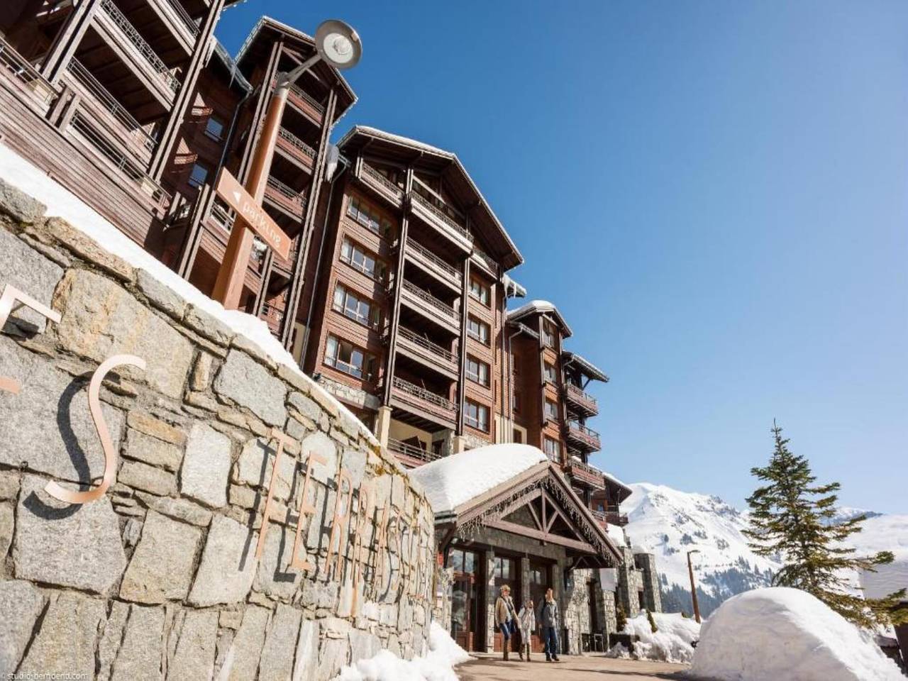 Ganze Wohnung, Flaine Apartment in der Nähe von Skipisten in Flaine, Arâches-la-Frasse