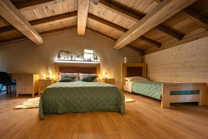 Gästehaus für 6 Personen, mit Garten und Terrasse sowie Ausblick, mit Haustier - 1
