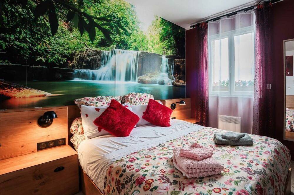 Entire apartment, Romantic and Cocooning Apartment \"Muladhara in Baillargues, Côte d'Améthyste