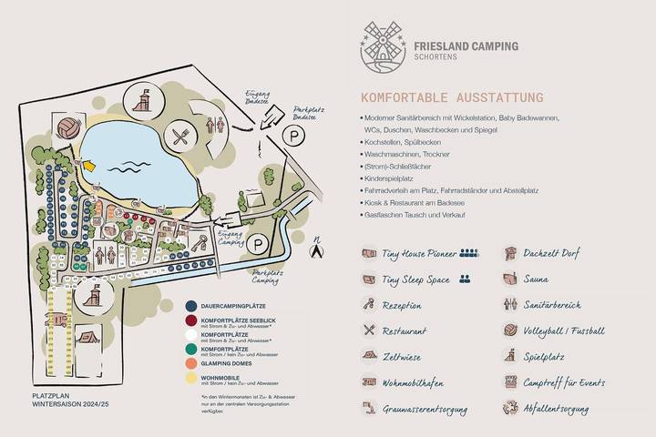 Ferienhaus für 2 Personen, mit Terrasse und Seeblick sowie Sauna und Ausblick in Niedersachsen - 2