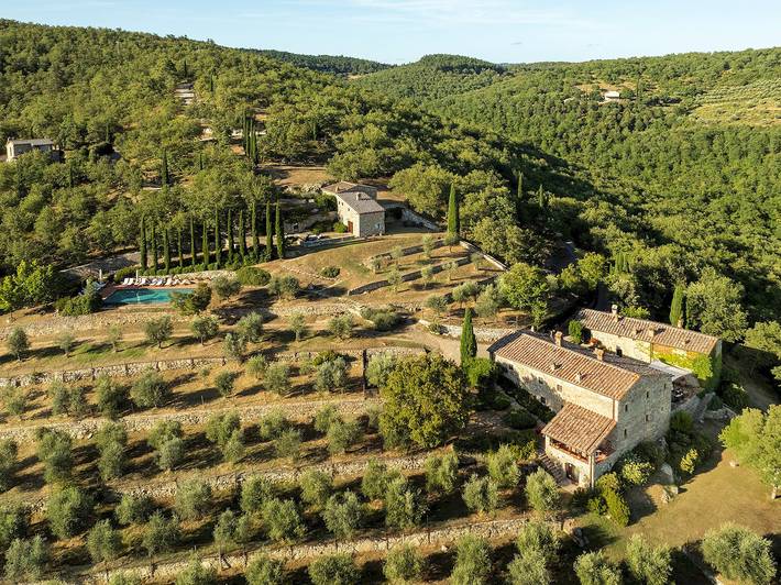 Casa vacanza per 14 persone, con giardino a Radda in Chianti