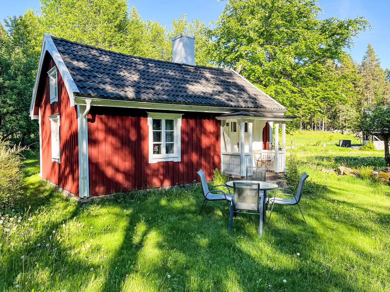 Hus för 4 Personer, med utsikt samt terass och trädgård