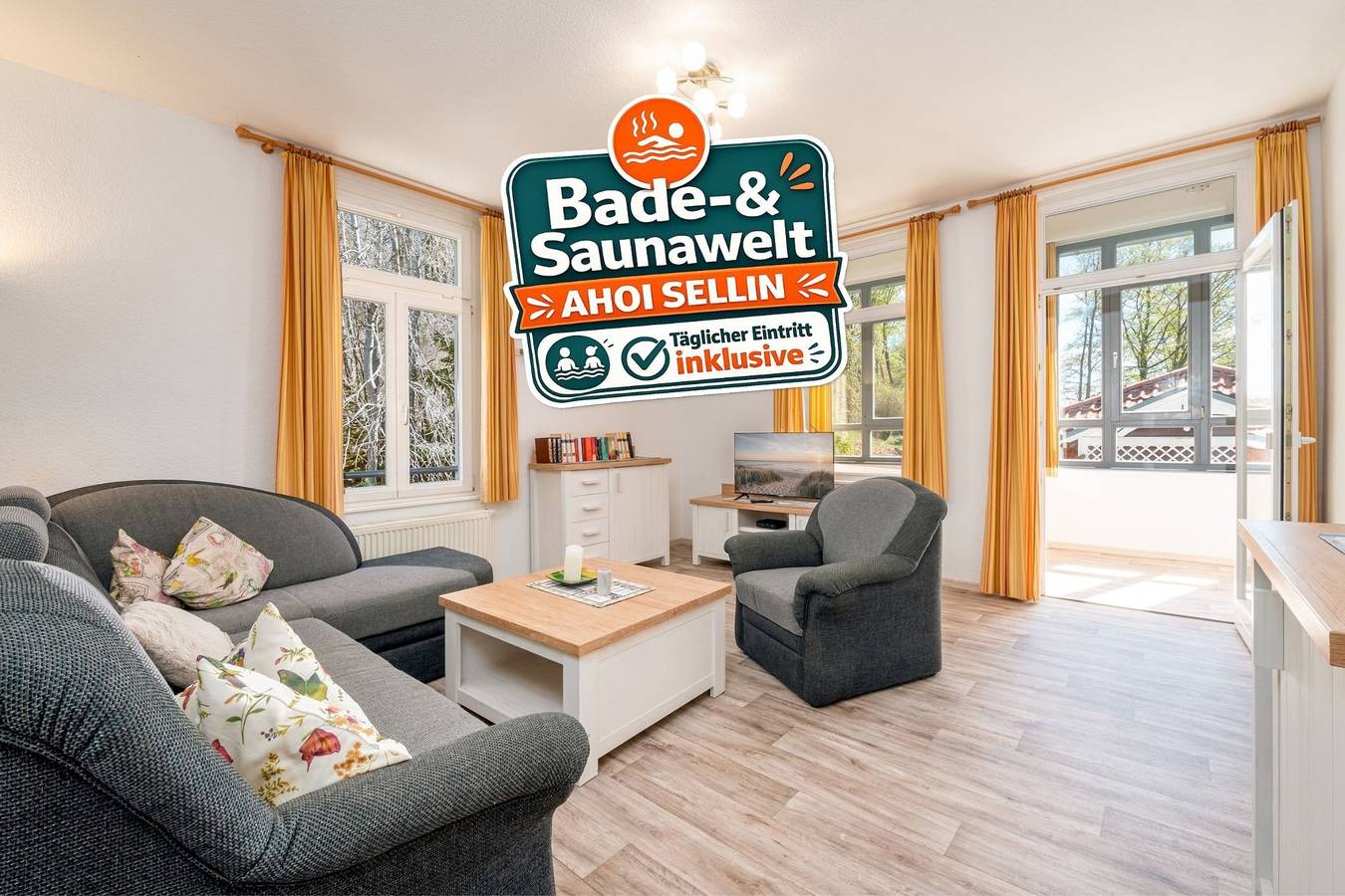 Ferienwohnung in Rügen für 3 Personen in Rügen