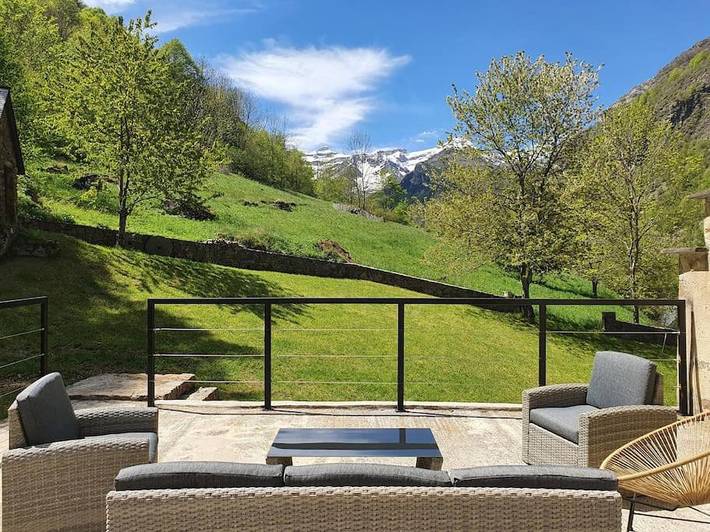 Location de vacances pour 5 personnes, avec jardin et vue à Gavarnie - 2