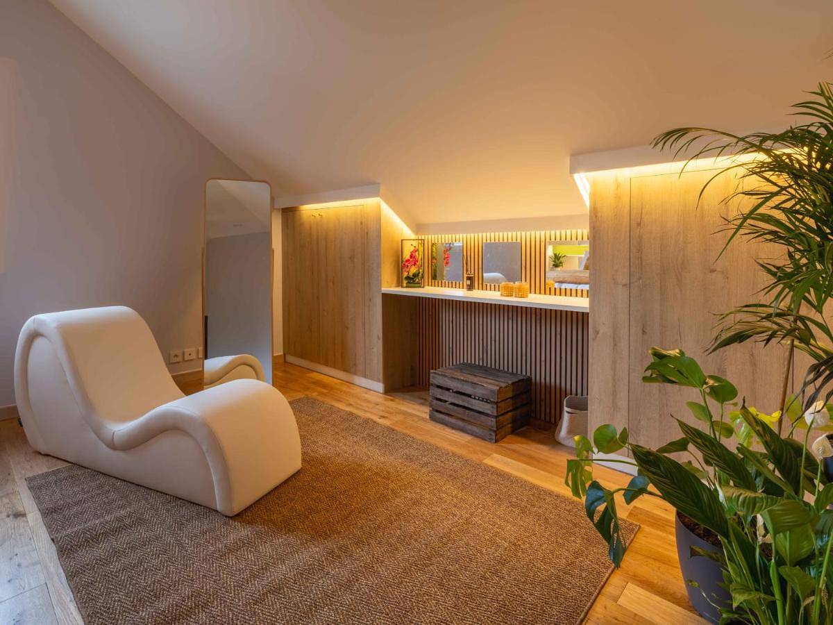 Appartement entier, La Parenthèse, bain nordique & balnéothérapie in Boutigny-sur-Essonne, Parc naturel régional du Gâtinais français
