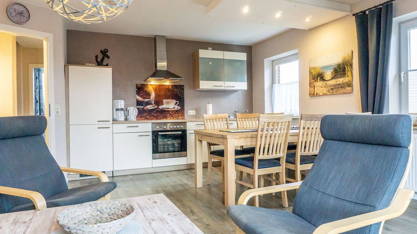 Ganze Wohnung, Ferienwohnung "Carpe Diem" in Garding für 5 Personen in Garding, Eiderstedt