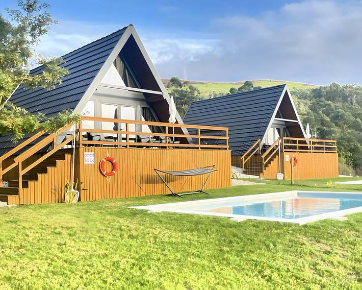 Chalet für 6 Personen, mit Garten und Seeblick, mit Haustier - 1