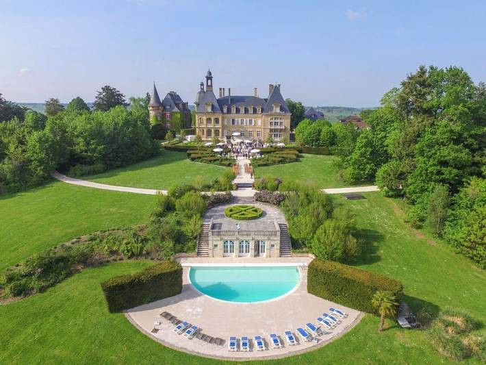 Hôtel pour 2 personnes, avec piscine ainsi que jardin et terrasse