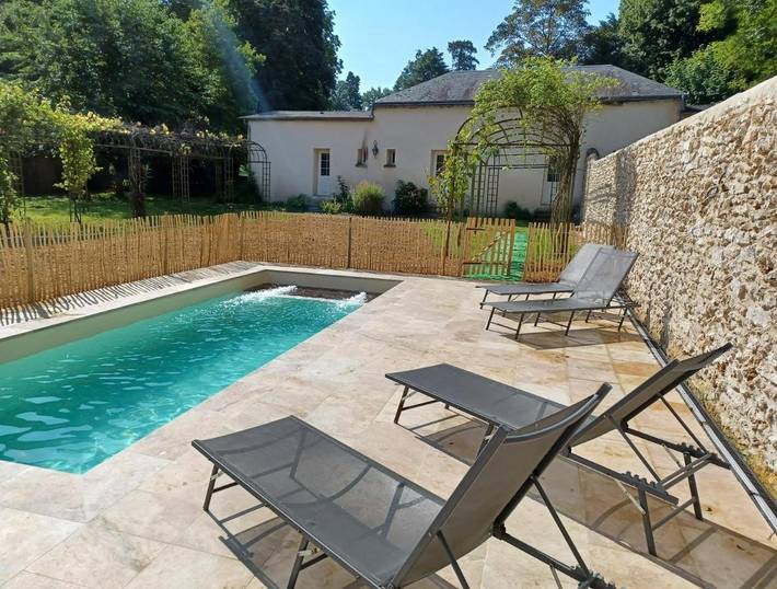 Location de vacances pour 4 personnes, avec jardin et vue, animaux acceptés à Ballan-Miré - 2
