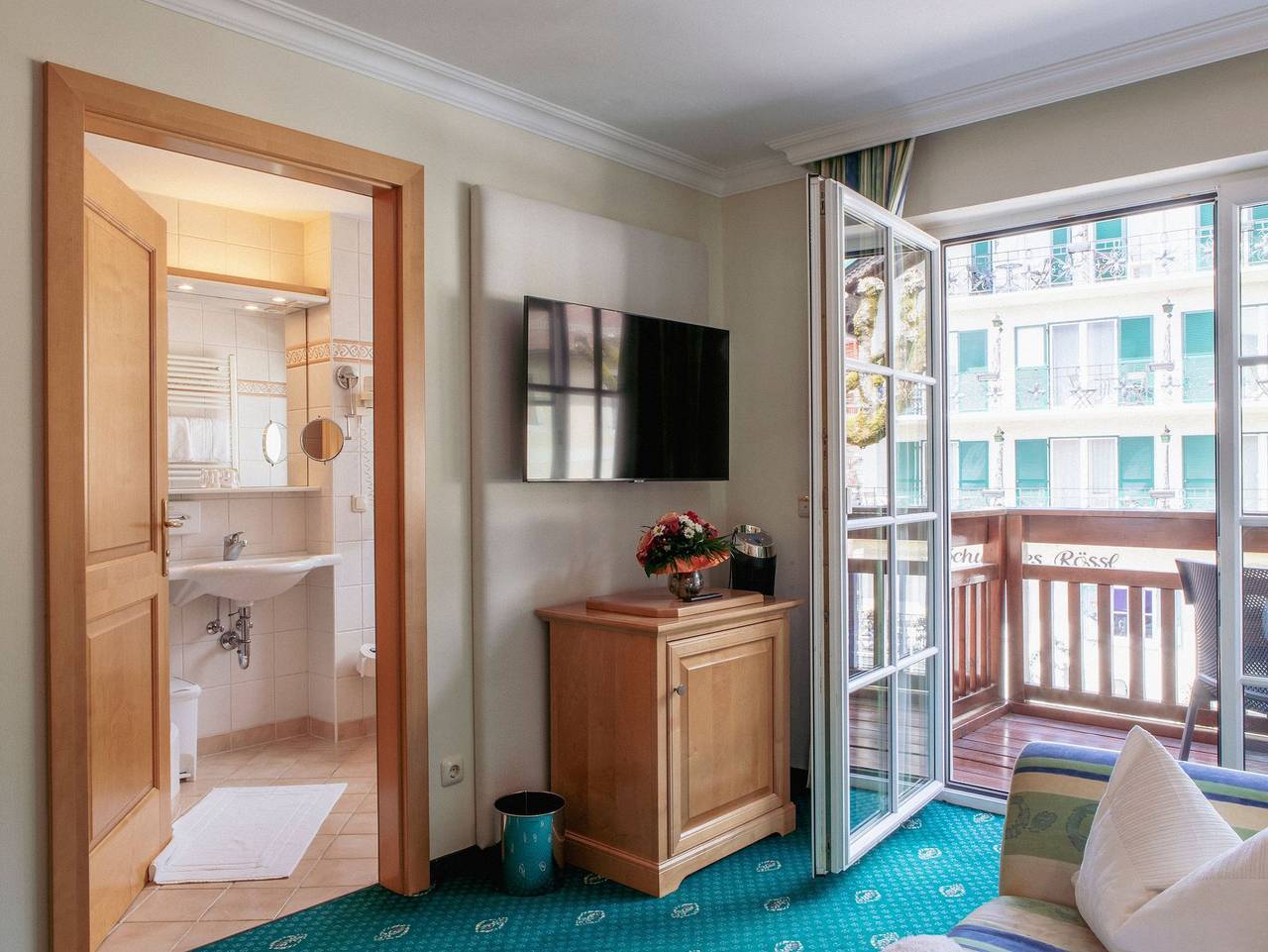Weisser Bär Hotel und Wirtshaus - Doppelzimmer Deluxe in Sankt Wolfgang im Salzkammergut, Traunviertel