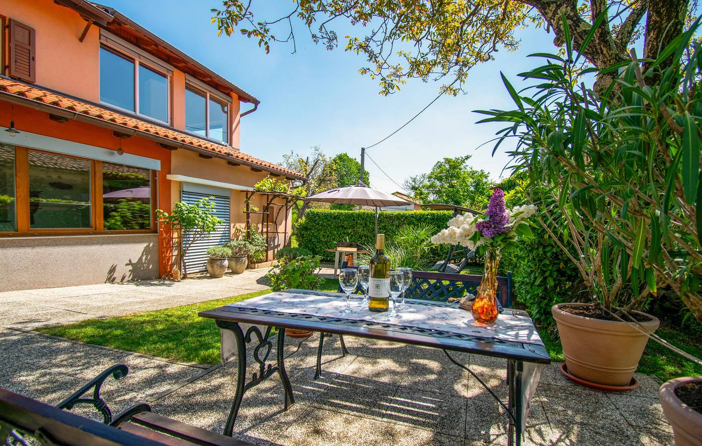 Ferienhaus für 6 Personen mit Garten in Zizan, Slowenien