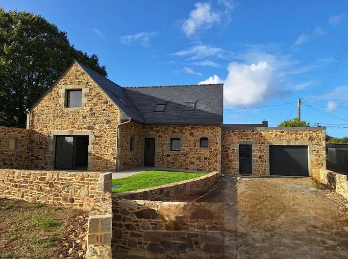 Location de vacances pour 6 personnes, avec terrasse à Plouguiel