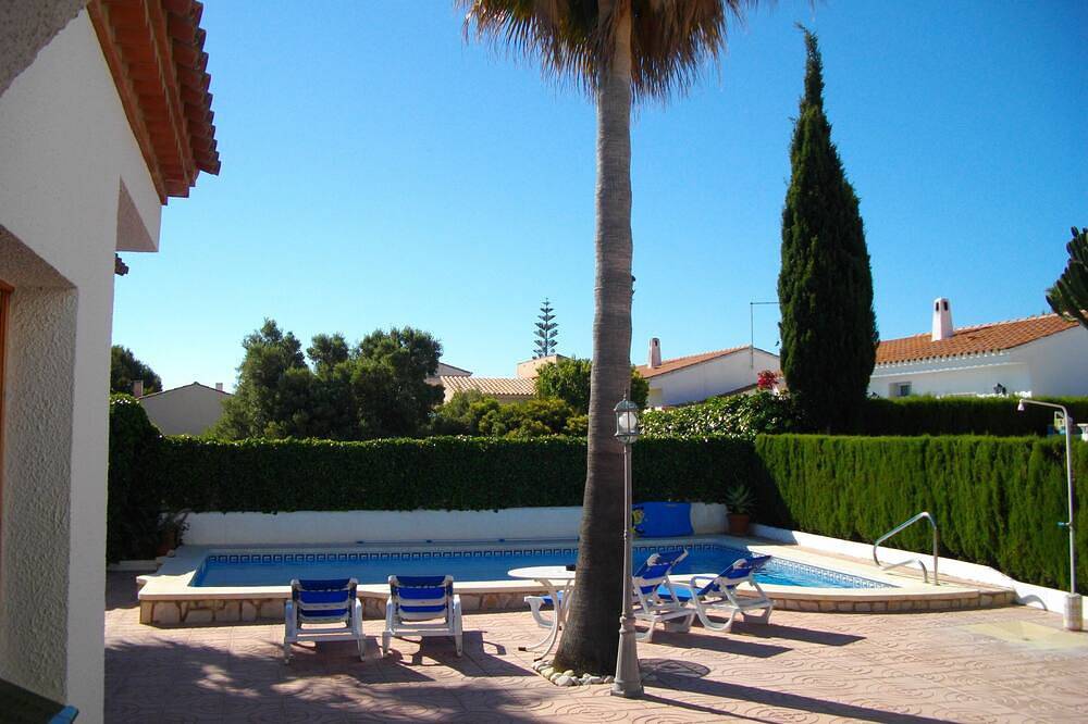 Prachtige Villa, Wifi, air-conditioning, privé zwembad, 8 personen in Les Tres Cales, Terres de l'Ebre