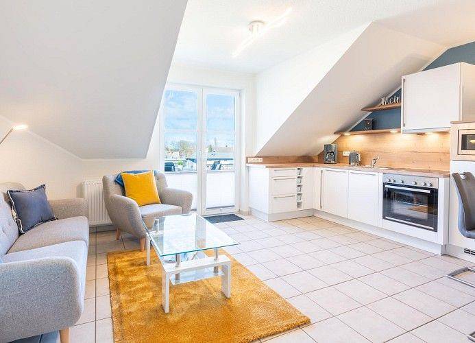 Appartement entier, Hochwertige Fewo mit Balkon, Ostseeblick, Tiefgaragenstellplatz, Wellnessbereich in Rerik (Ostseebad), Rerik