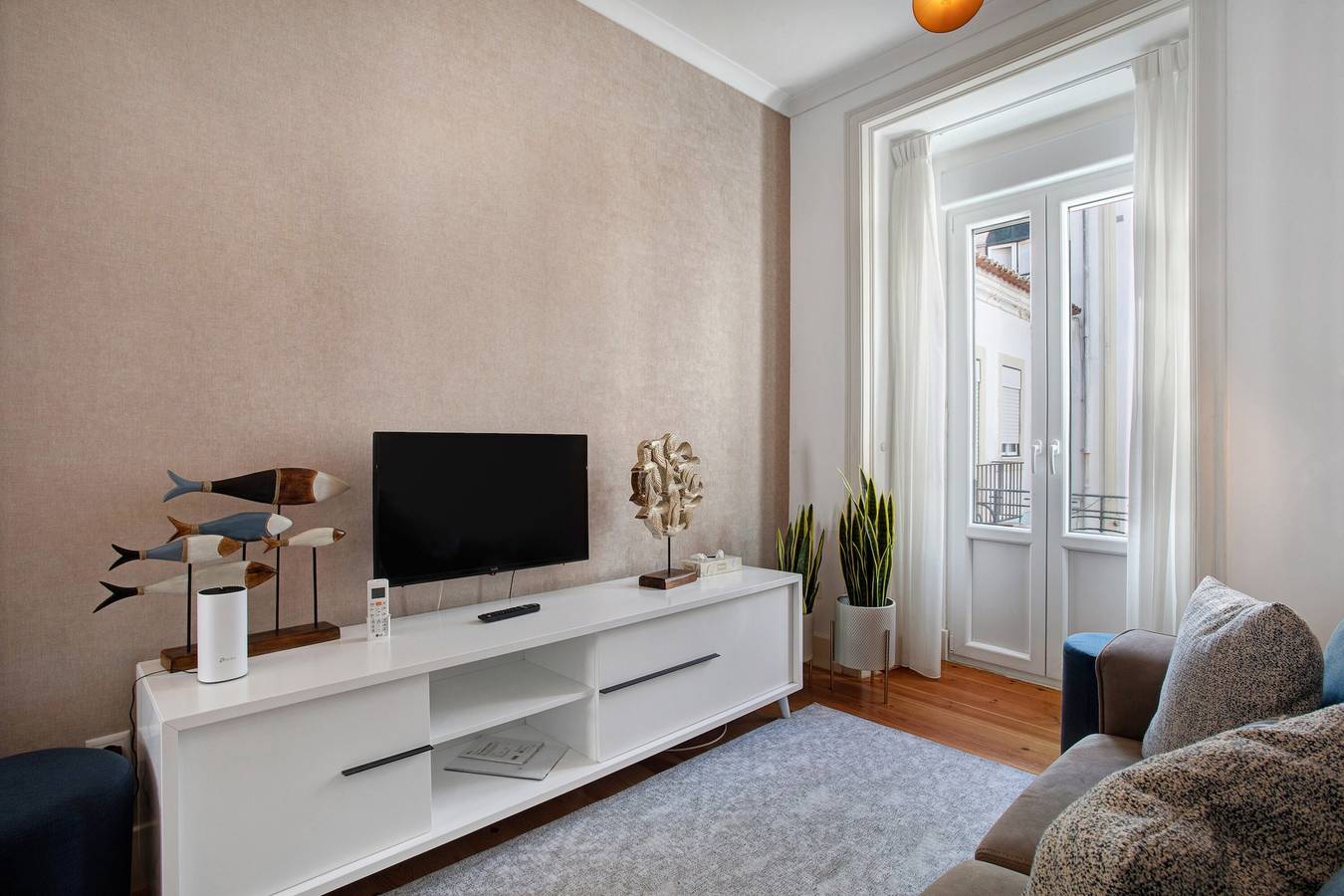 Appartamento intero, Appartamento "Casa Ribeiro - Escandinavo" con balcone e Wi-Fi in Praia da Nazaré, Nazaré