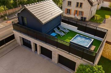 Gîte pour 4 personnes, avec jacuzzi et terrasse à Vitry-le-François