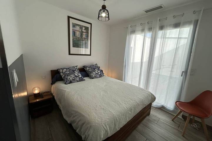 Seaside house adjoining the beach Leucate La Franqui in La Franqui, Leucate