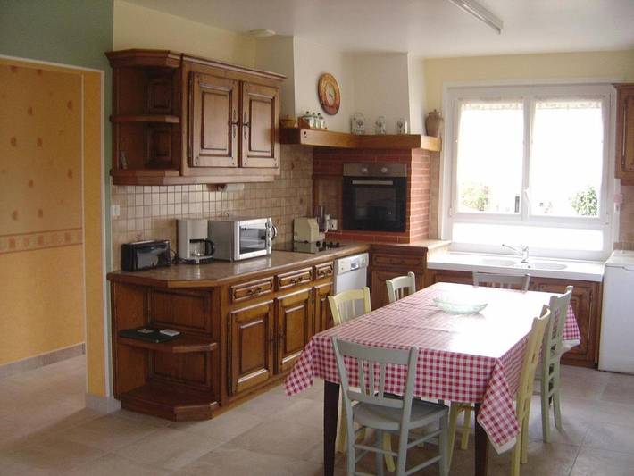 Maison de vacances pour 6 personnes, avec jardin