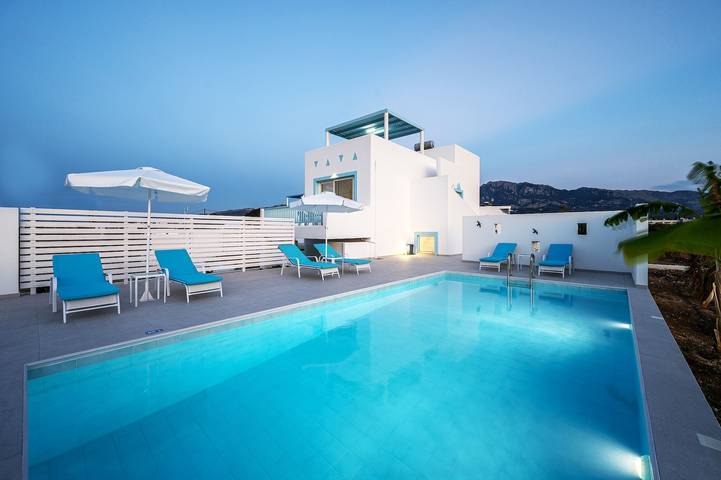 Villa für 10 Personen, mit Meerblick und Garten auf Kos