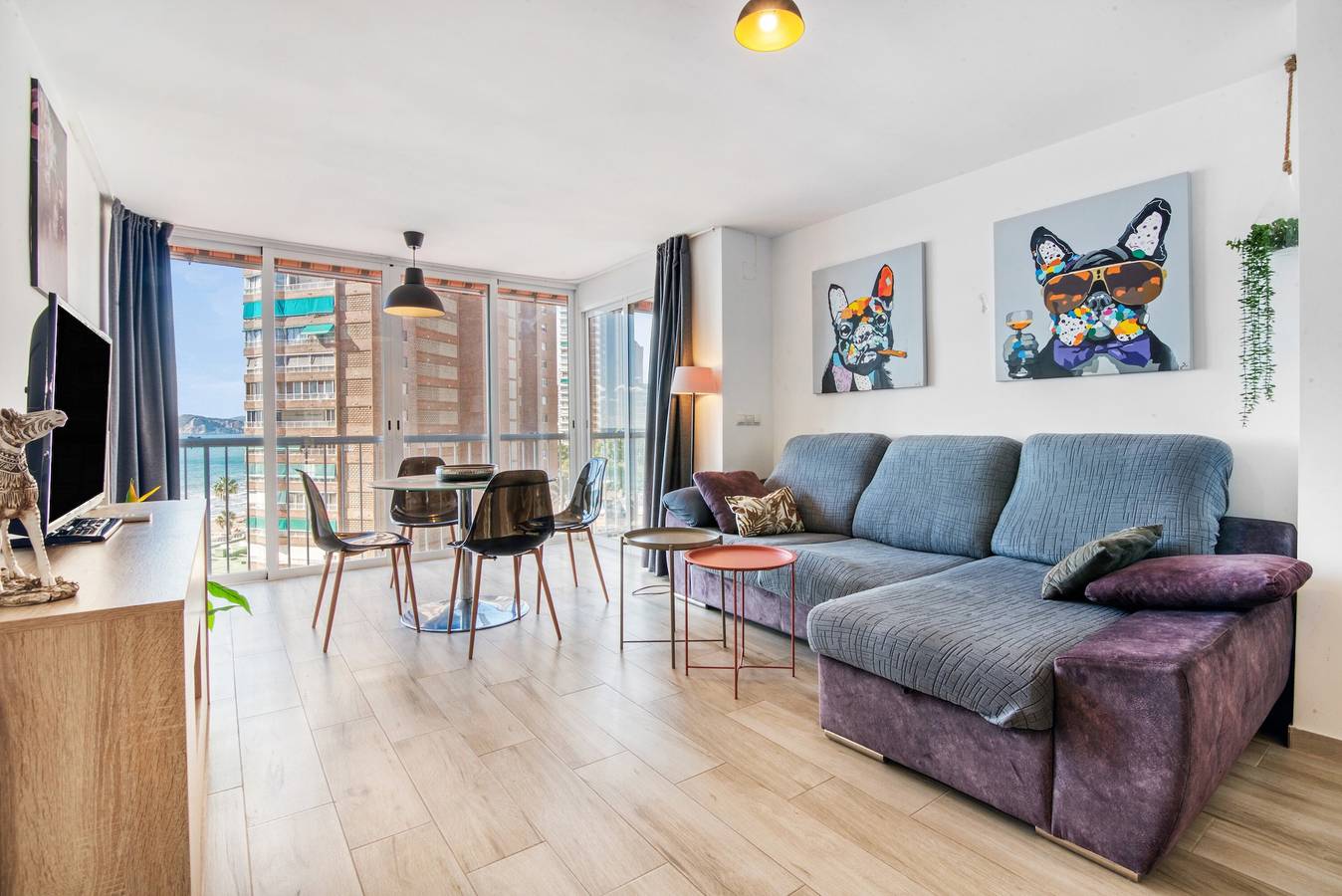 Appartement à Benidorm avec vue sur la mer, balcon et Wi-Fi in Playa de Levante, Costa Blanca