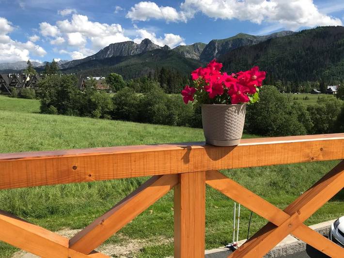 Willa dla 2 osób, z Taras i Jacuzzi oraz Ogród i Widok w Kościelisko