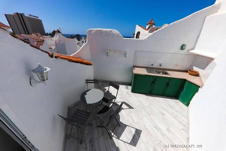 Bungalow für 3 Personen, mit Pool und Terrasse in Playa de las Américas