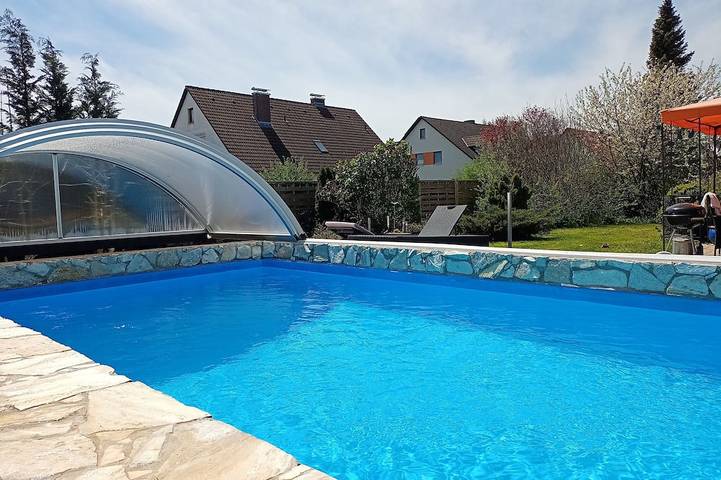Ferienwohnung für 4 Personen, mit Garten in Theilenhofen
