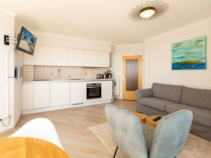 Ferienwohnung für 4 Personen, mit Balkon und Meerblick sowie Seeblick in Heringsdorf - 4