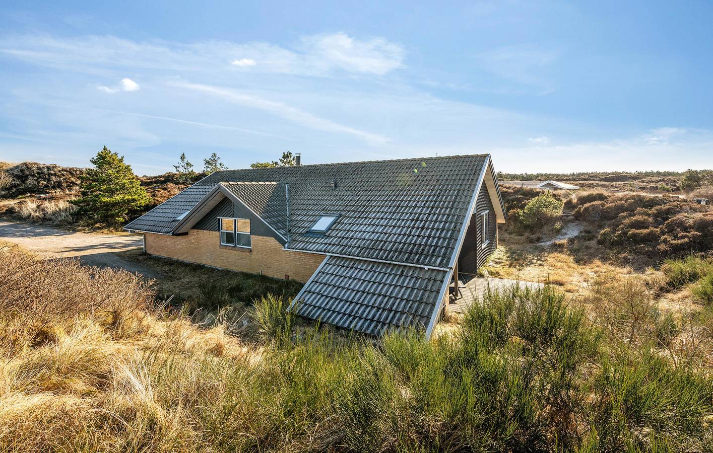 Ferienhaus für 10 Personen mit Terrasse in Henne, Filsø See