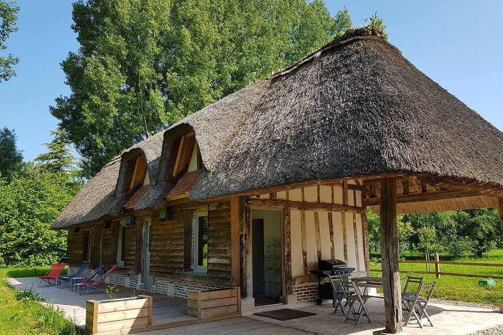 Chaumière entièrement rénovée entre Honfleur et le golf in Saint-Gatien-des-Bois, Région de Lisieux