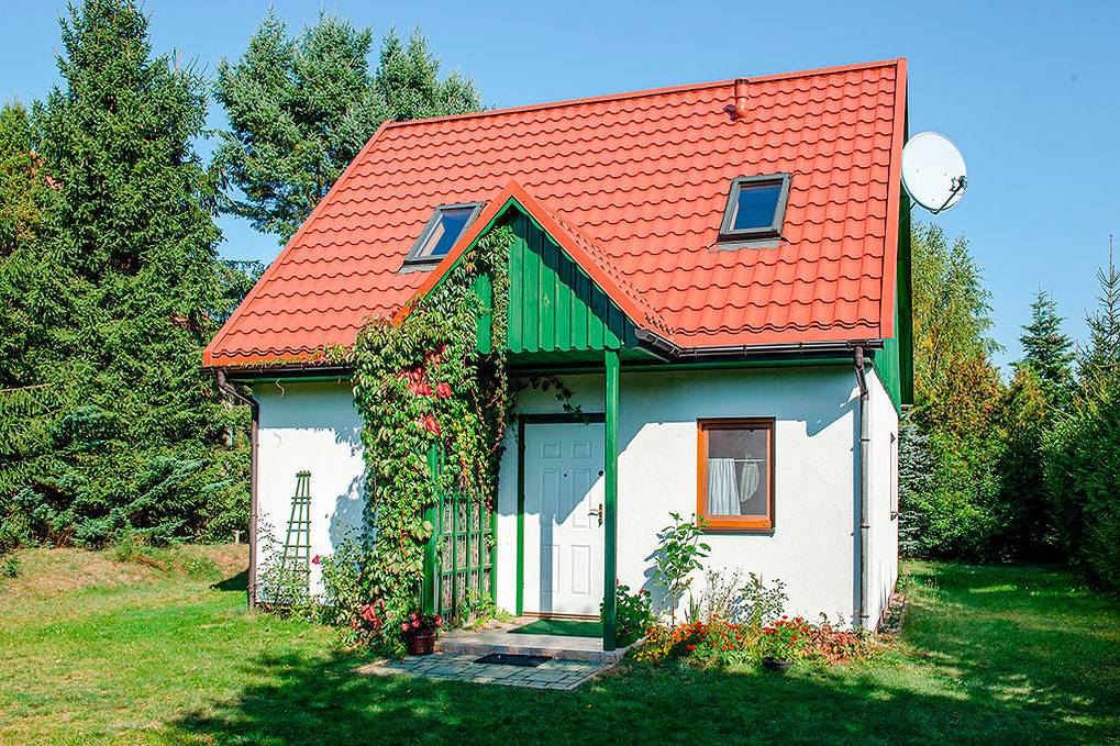 Casa de vacaciones para 6 personas con terraza in Masuria