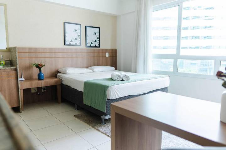 Casas e apartamentos de temporada para 2 pessoas, com sauna e jacuzzi e ainda terraço em Brasília
