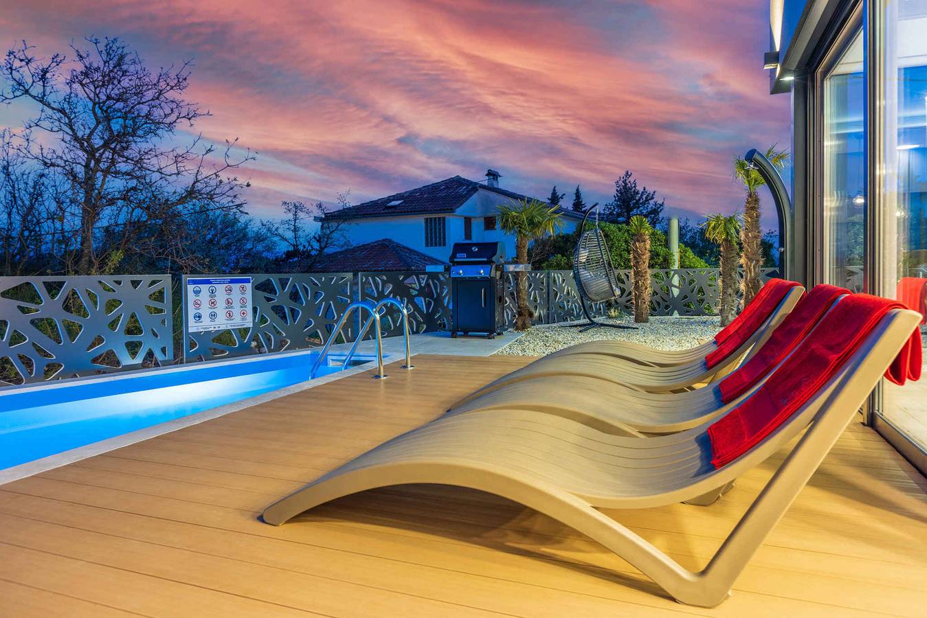 Villa modern eingerichtet mit Swimmingpool in Crikvenica, Primorje-Gorski Kotar