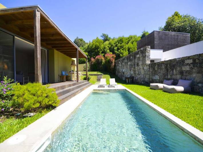 Location de vacances pour 4 personnes, avec Vue sur l’océan et Jardin à Moledo - 2
