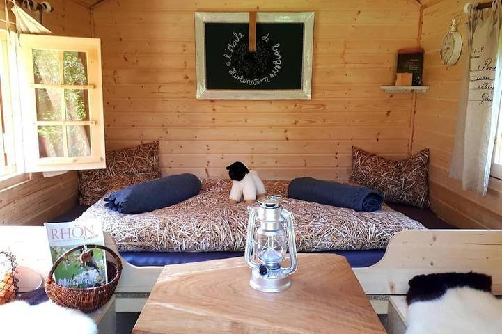 Hütte für 2 Personen, mit Garten an der Rhön - 3