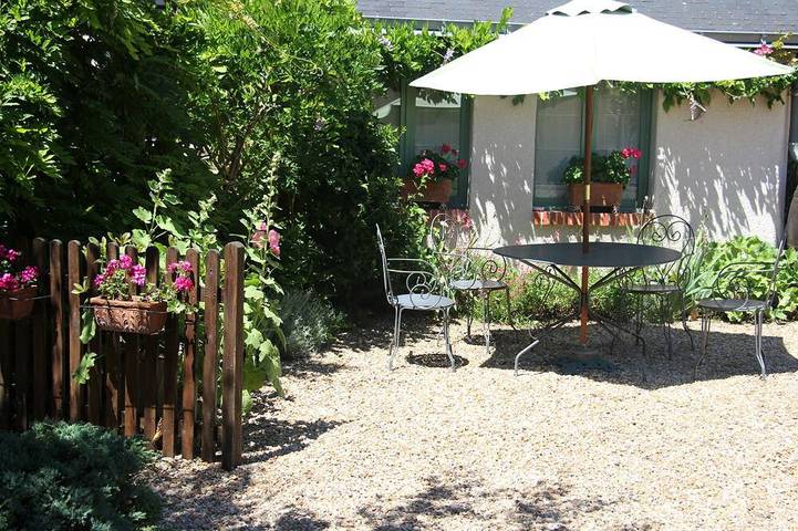 Luxuriöses B & B in der Nähe von Saumur in einem ehemaligen Weingut aus dem 18. Jahrhundert mit beheiztem Pool in Brion, Angers und Umgebung