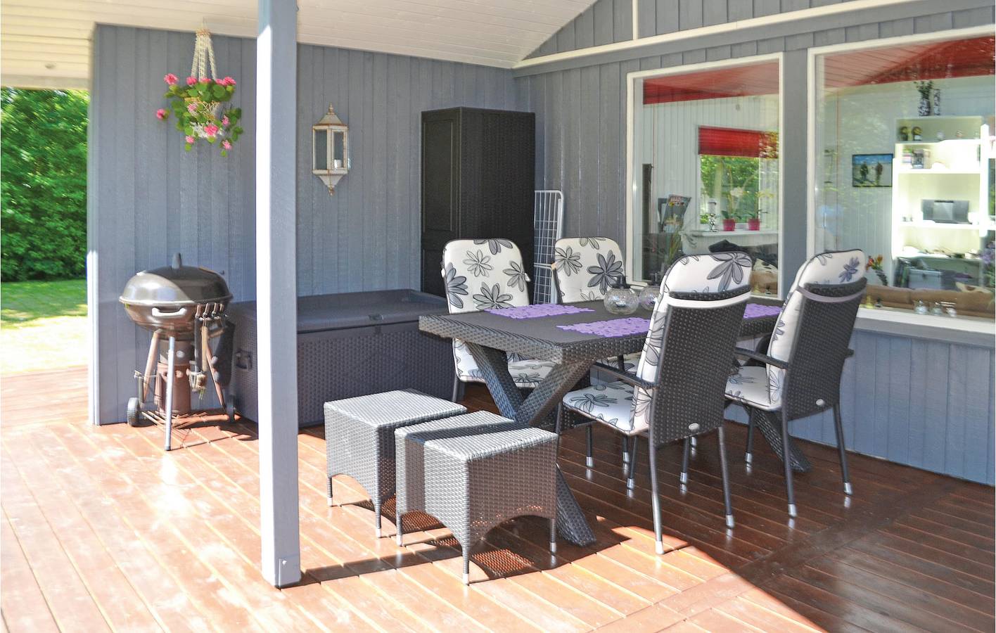 Ferienhaus für 6 Personen mit Terrasse in Bork Havn, Ringkøbing Fjord