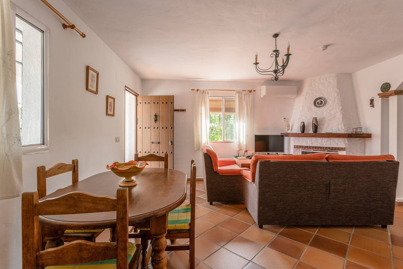 Charmantes Ferienhaus 'Cortijo Encarni' mit privatem Pool und Wlan in Rio Chillar, Frigiliana